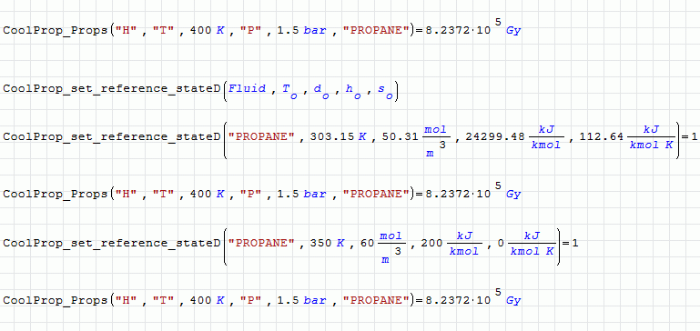 En native SMath Studio-wrapper til CoolProp-biblioteket (www.coolprop.org) - database over termofysiske egenskaber og wrappers til en række programmeringsmiljøer.