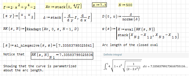 Arc length of a planar closed curve - Dragilev Method.png